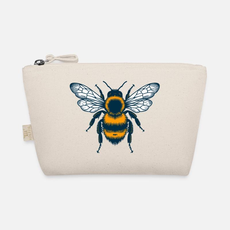 Bee Emblem Organic Pouch