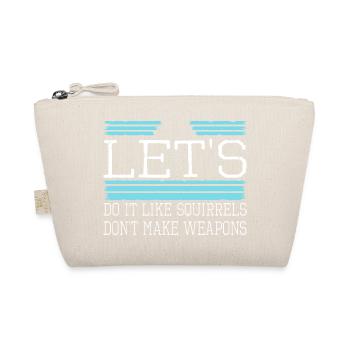 birthday present funny awesome funny sayings pride - Organic Pouch - nature - Front