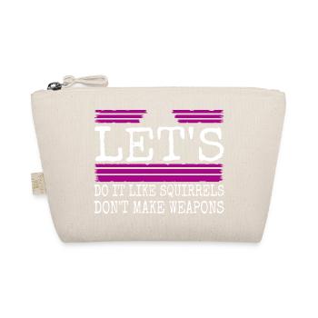 Family Flower Power Anti War Peace for Paris - Organic Pouch - nature - Front