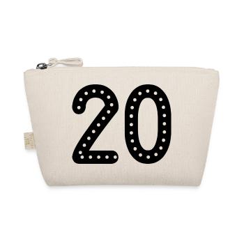20. 20 YEARS. 20th ANNIVERSARY. 20TH ANNIVERSARY. - Organic Pouch - nature - Front