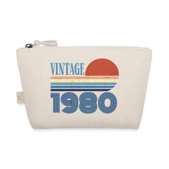 Vintage, 1980er Jahre - Bio-Täschchen - Natur - Vorne
