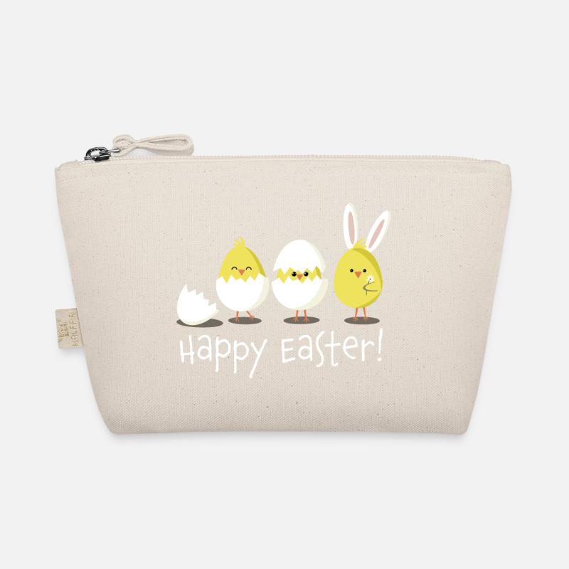 Joyeuses Pâques Poussin Oeuf Oeuf de Pâques Trousse biologique