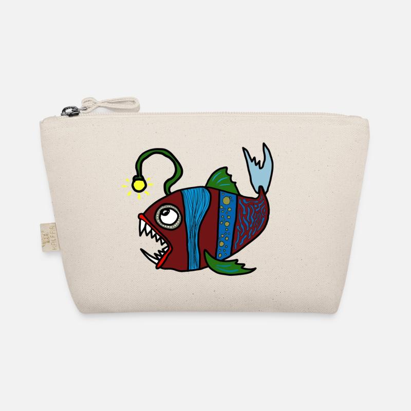 Anglerfisch - Bio-Täschchen - Natur
