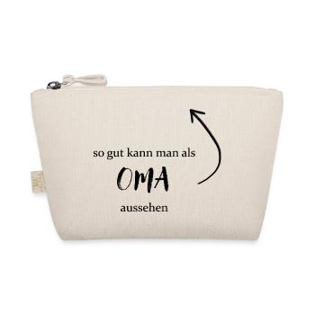 Muttertag Oma - So gut kann man als Oma aussehen - Bio-Täschchen - Natur - Vorne