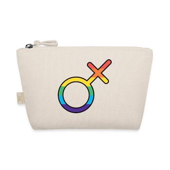 Trans Male Pride - Bio-Täschchen - Natur - Vorne