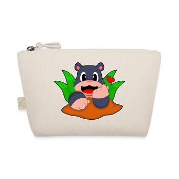 Funny Mole - Organic Pouch - nature - Front