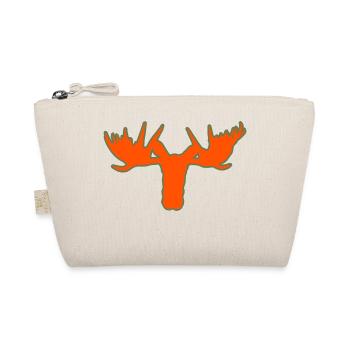 Moose head – majesty of the Scandinavian forests - Organic Pouch - nature - Front