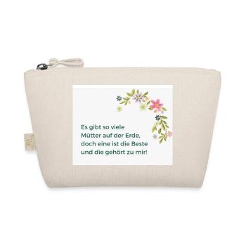 Muttertag - Bio-Täschchen - Natur - Vorne