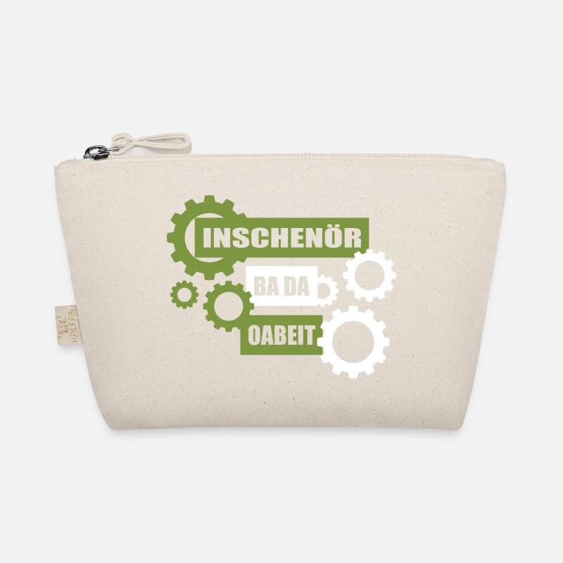 Inschenör ba da Oabeit, engineer at work Organic Pouch