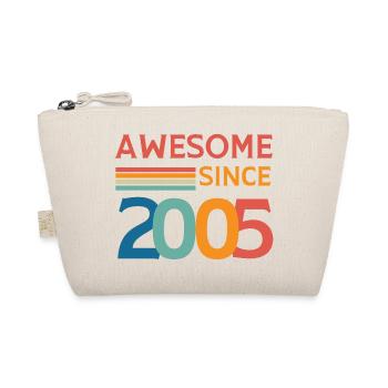 Awesome since 2005 - Organic Pouch - nature - Front