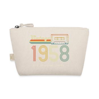 1958 Original 1958 Vintage Vintage Retro anniversa - Organic Pouch - nature - Front