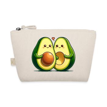 Avocado Couple - Organic Pouch - nature - Front