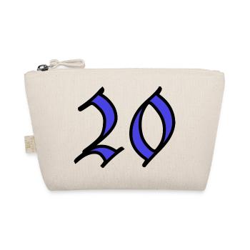 20. 20 ANS. 20e ANNIVERSAIRE. ANNIVERSAIRE 20 ANS. - Trousse biologique - nature - Devant