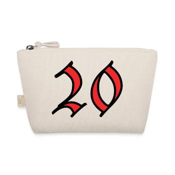 20. 20 YEARS. 20th ANNIVERSARY. 20 YEARS ANNIVERSARY. - Organic Pouch - nature - Front