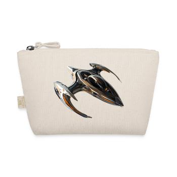 With the spaceship through space - Organic Pouch - nature - Front