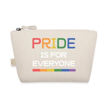 LGBTQ Pride Month - Pride is For Everyone - Organic Pouch - nature - Front