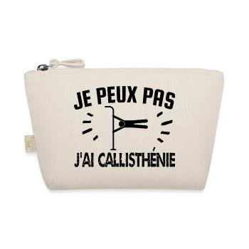 je peux pas j'ai callisthénie - Trousse biologique - nature - Devant