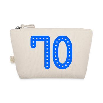 70. 70 ANS. 70e ANNIVERSAIRE. ANNIVERSAIRE 70 ANS. - Trousse biologique - nature - Devant