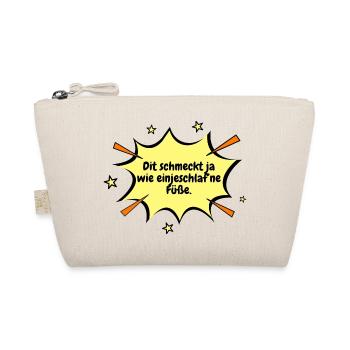 Berlin Dit tastes like feet falling asleep. - Organic Pouch - nature - Front