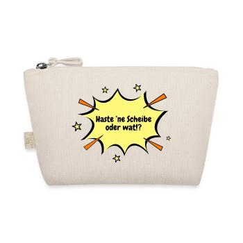 Berlin Haste 'ne Scheibe oder wat!? - Organic Pouch - nature - Front