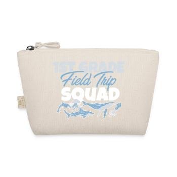 1st Grade Field Trip Squad Marine Life Adventure - Organic Pouch - nature - Front
