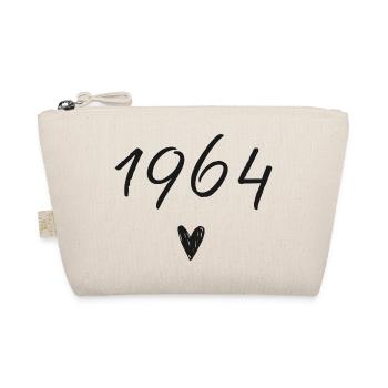 1964 coeur anniversaire - Trousse biologique - nature - Devant