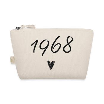 1968 coeur anniversaire - Trousse biologique - nature - Devant