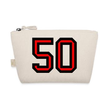 50. 50 ANS. 50e ANNIVERSAIRE. ANNIVERSAIRE 50 ANS. - Trousse biologique - nature - Devant