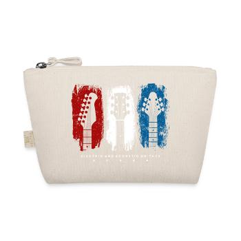 Flag Trio Guitars Grunge - Organic Pouch - nature - Front
