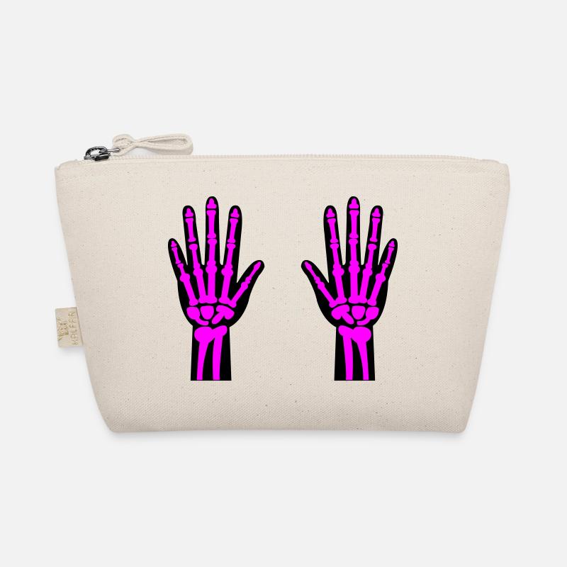 Skeleton Hands 02 Organic Pouch