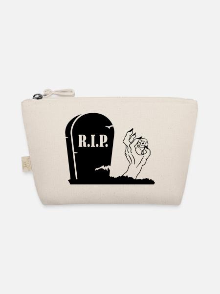 Monster Zombie Hand - Organic Pouch - nature - Front