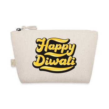 Frohes Diwali | Diwali | Kunst 02 - Bio-Täschchen - Natur - Vorne