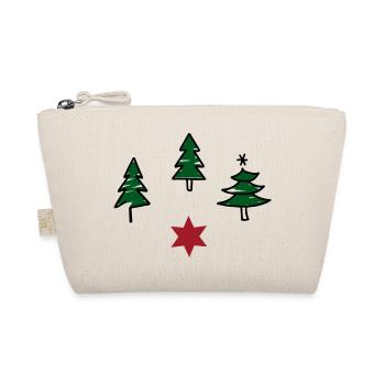 Design for Christmas - Organic Pouch - nature - Front