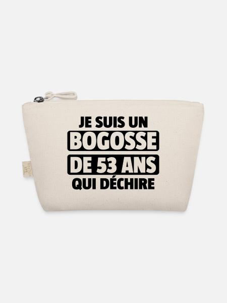 bogosse de 53 ans / cadeau anniversaire homme - Trousse biologique - nature
