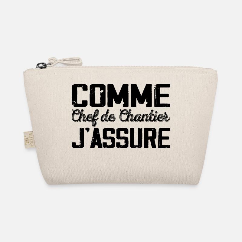 Als Site Manager Humor Gift Bio-Täschchen
