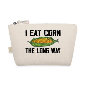 I Eat Corn The Long Way Inappropriate Embarrassing - Trousse biologique - nature - Devant