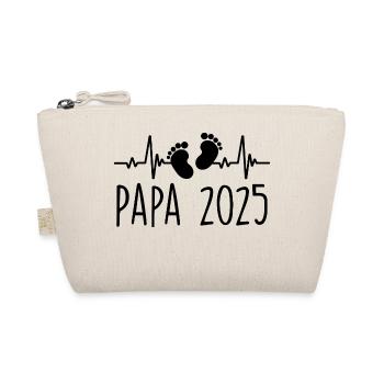 Papa 2025 Fréquence Herschlag Cadeau Fête des Père - Trousse biologique - nature - Devant