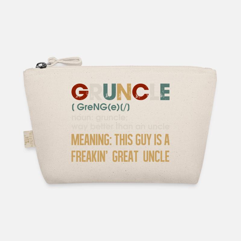Gruncle: Der Großonkel-Vibe Bio-Täschchen