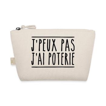 J'peux pas j'ai poterie | Potier - Trousse biologique - nature - Devant