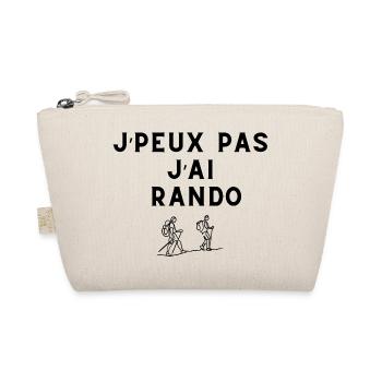 Je peux pas j'ai rando - Trousse biologique - nature - Devant