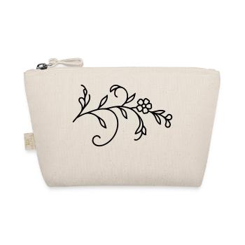 Flower Vine Leaves - Organic Pouch - nature - Front