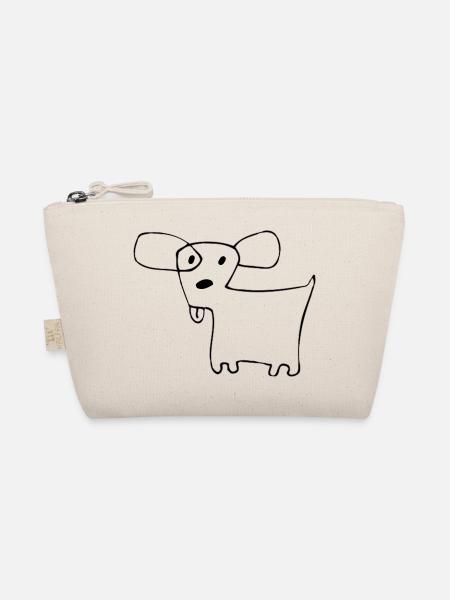 02 Doggie Shorts - Organic Pouch - nature - Front