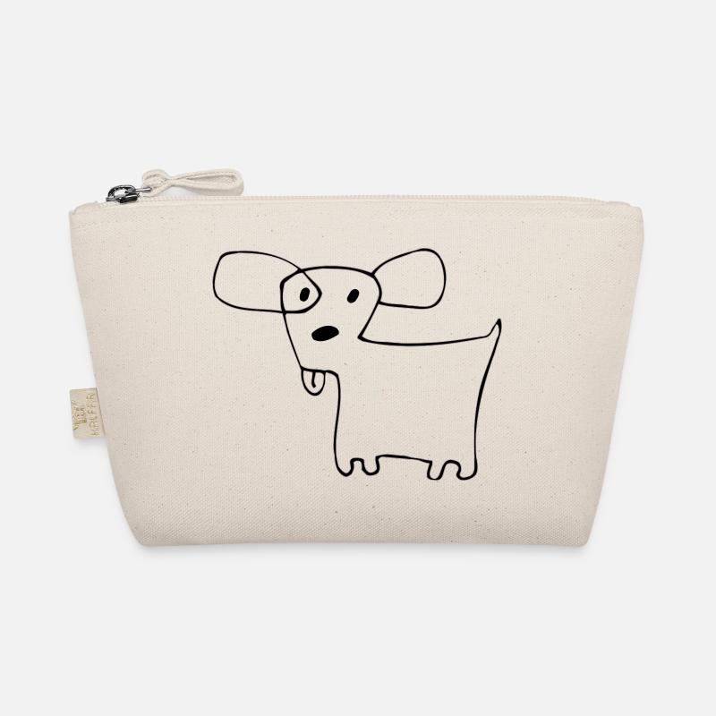02 Doggie Shorts - Bio-Täschchen - Natur