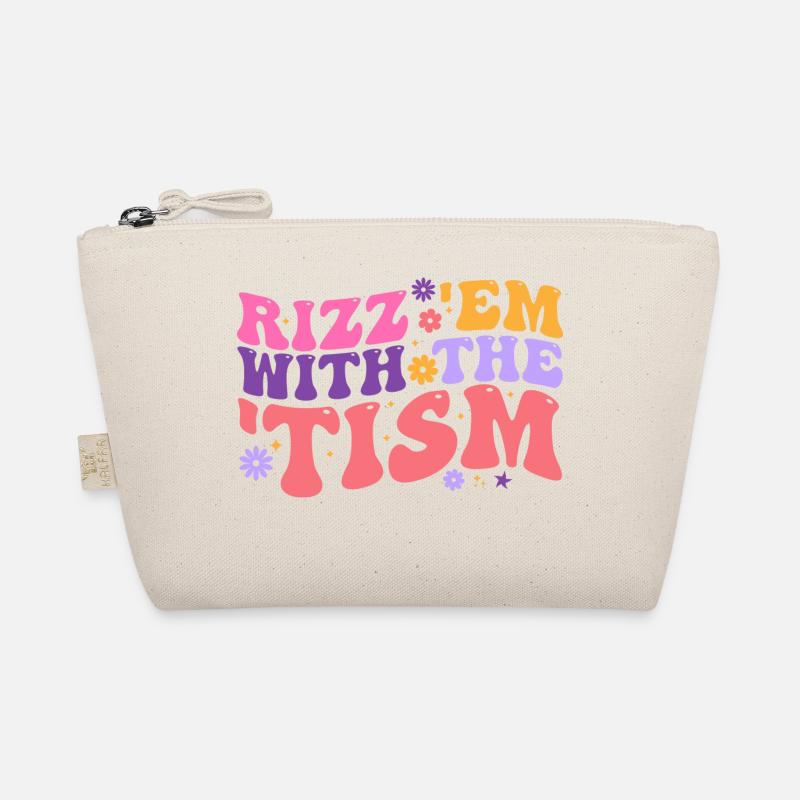 Rizz Em Mit Dem Tism - Bio-Täschchen - Natur