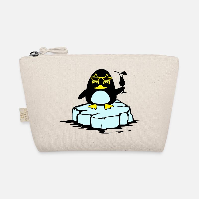 beach pinguin eisscholle Bio-Täschchen