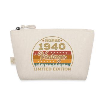 Birthday December 1940 Gift December 1940 - Organic Pouch - nature - Front