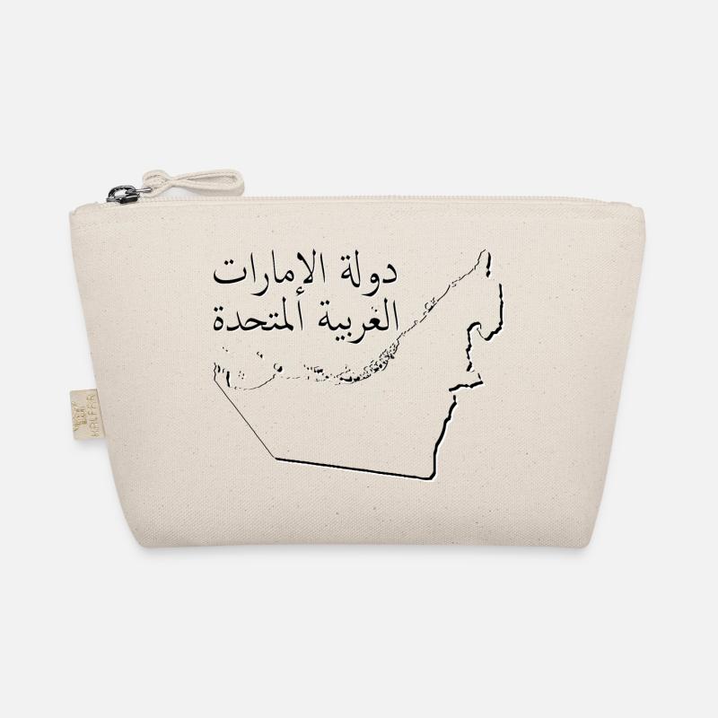 (UAE) Emirates map as outline AE Organic Pouch