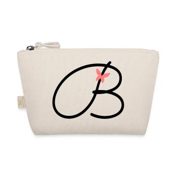 Lettre B Lettre initiale Papillon - Trousse biologique - nature - Devant