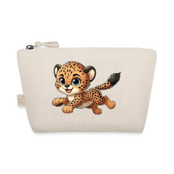 Cheetah Child - Organic Pouch - nature - Front