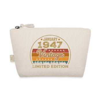 Legends were born in January 1947,January 1947 - Organic Pouch - nature - Front